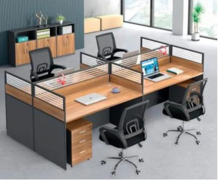 Bureau Box de 4 Places