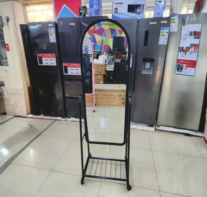 Miroir sur Pied Lumineux LED Gamme Éco Plein Pied Déplaçable Chambre Boutique 