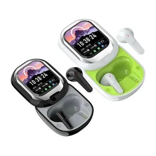 Écouteurs Bluetooth TWS avec Écran Tactile – Boîtier Intelligent