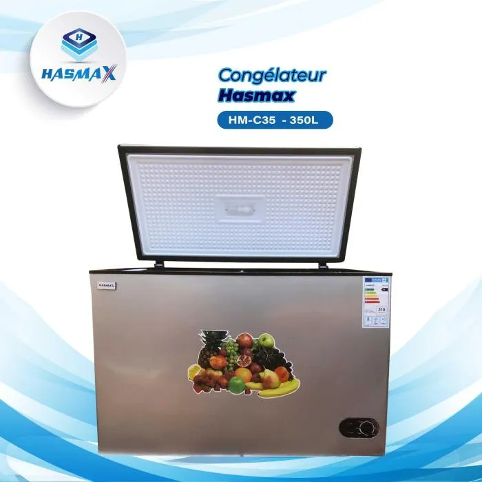 Congélateur Horizontal Hasmax HM-C35 | 350 Litres | Coffre | Double Abattant