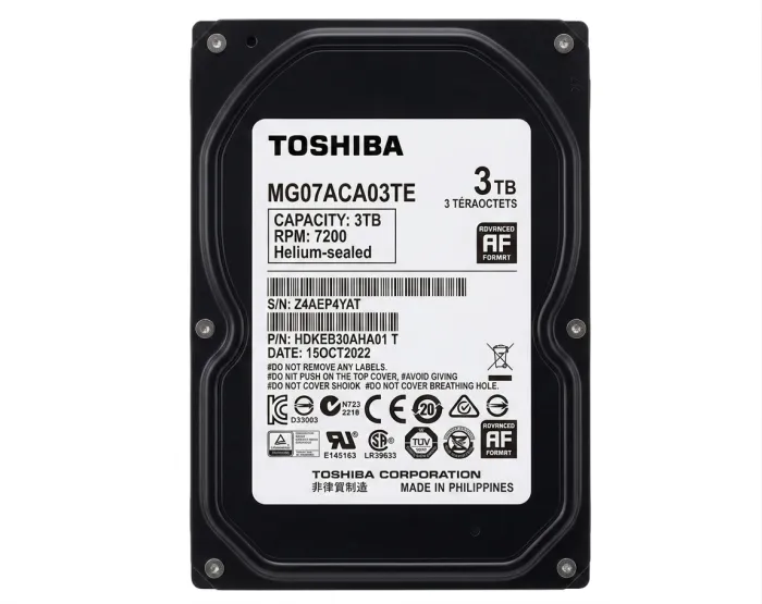Disque Dur HDD Bureau 3 To 3.5