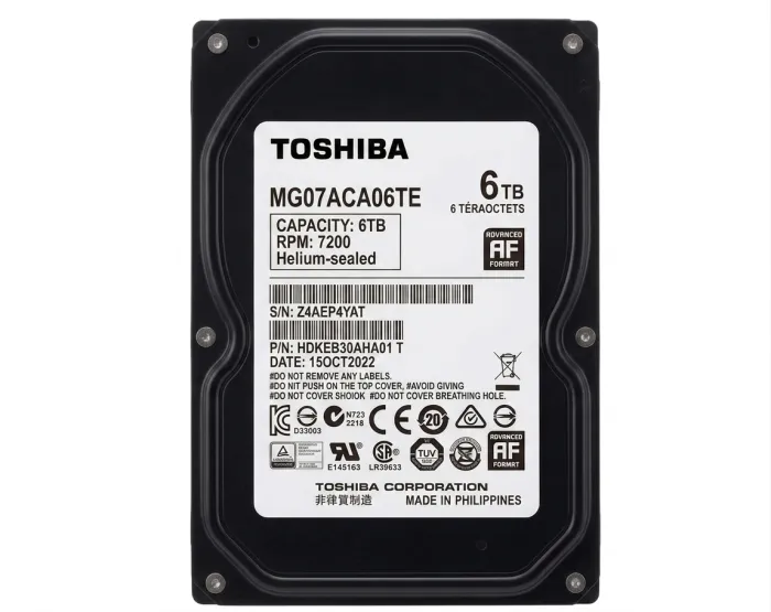 Disque Dur HDD Bureau 6 To 3.5