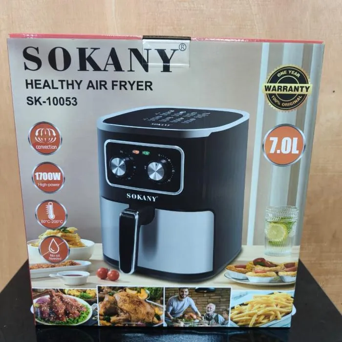 Friteuse sans huile Air Fryer Sokany SK-10053 7L 1700W Écran Tactile