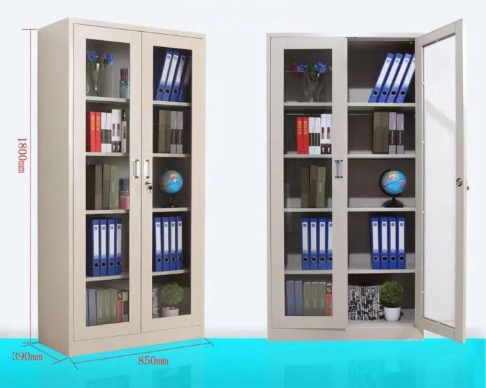 Armoire de Bureau Vitrée Modèle 09-08 (PCS)