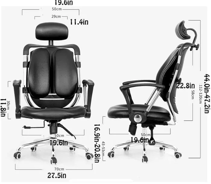 Chaise de Bureau J01A (PCS)